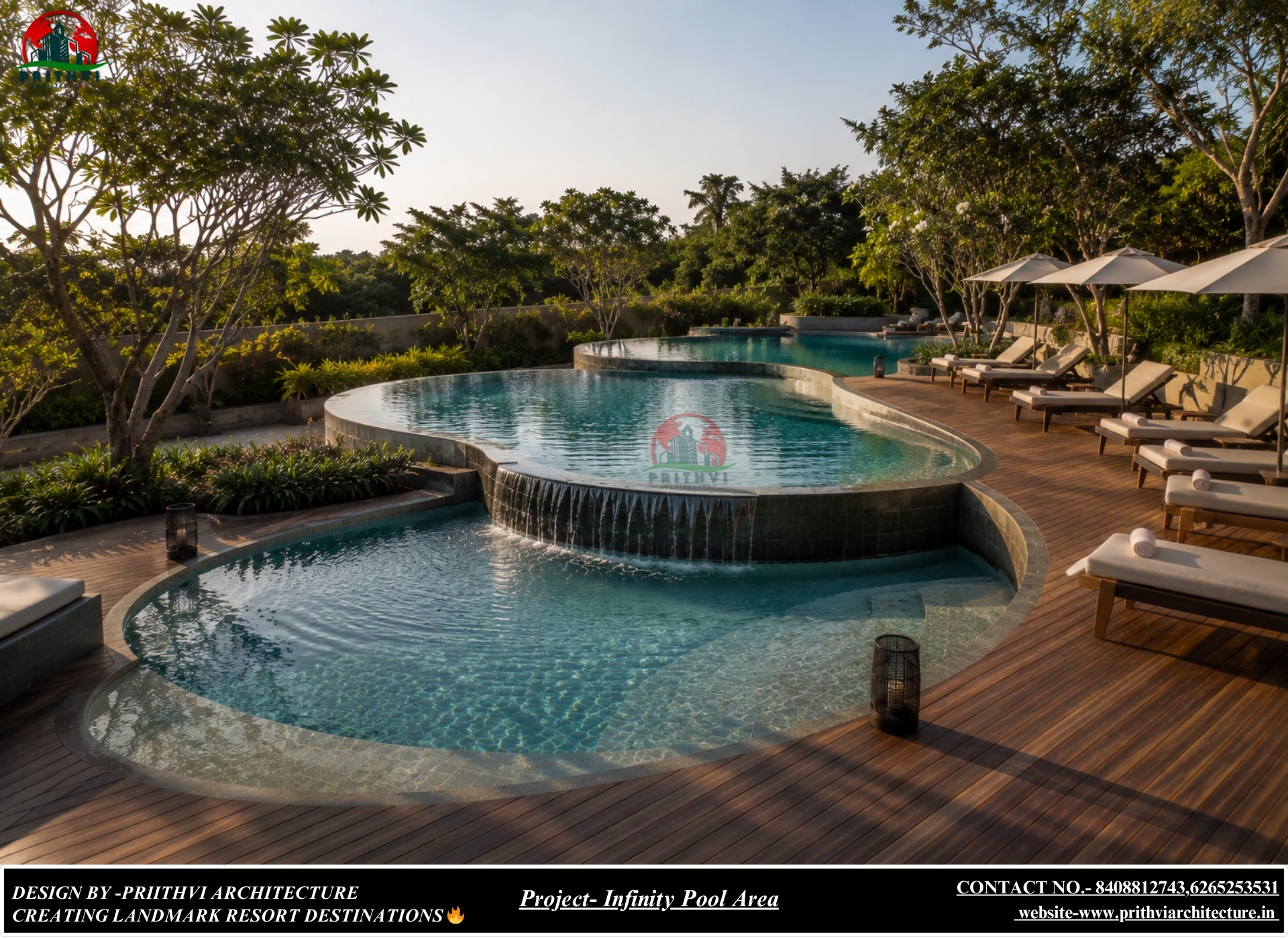 Infinity Edge Swimming Pool